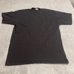 Vintage Pro 5 Athletic Blank Shirt Super Heavy Mens 2XL Blackout